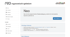 Desktop Screenshot of neo-layout.org